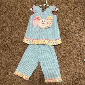 Toddler girl Easter outfit